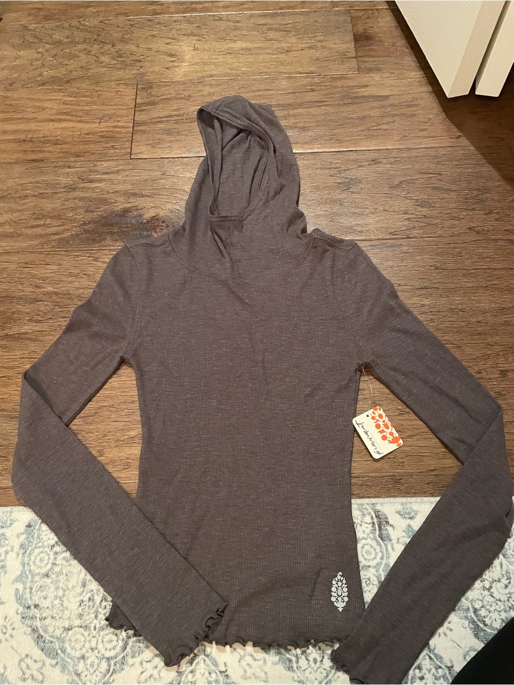 FP Movement by Free People Ribbed Hooded Shirt